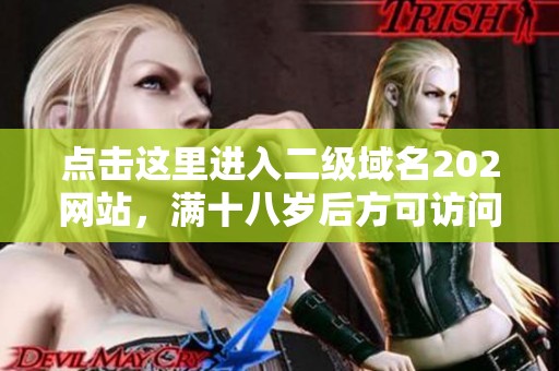 點(diǎn)擊這里進(jìn)入二級(jí)域名202網(wǎng)站，滿十八歲后方可訪問(wèn)