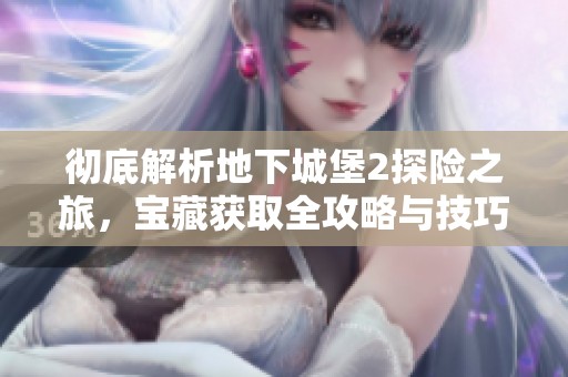 徹底解析地下城堡2探險(xiǎn)之旅，寶藏獲取全攻略與技巧分享