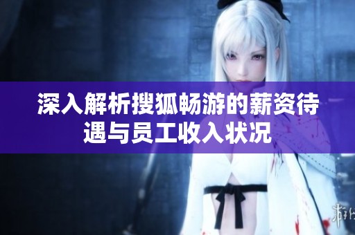 深入解析搜狐暢游的薪資待遇與員工收入狀況