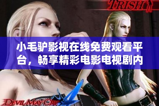 小毛驢影視在線免費觀看平臺，暢享精彩電影電視劇內容