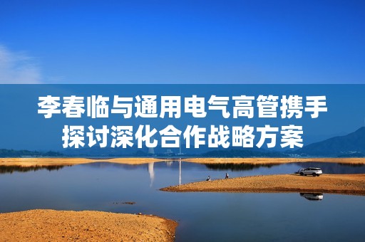 李春臨與通用電氣高管攜手探討深化合作戰(zhàn)略方案