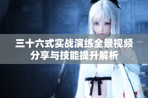 三十六式實(shí)戰(zhàn)演練全景視頻分享與技能提升解析