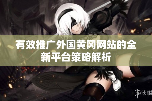 有效推廣外國黃岡網(wǎng)站的全新平臺策略解析