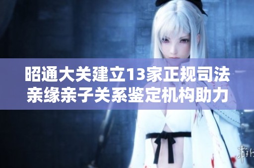昭通大關建立13家正規(guī)司法親緣親子關系鑒定機構助力法律服務