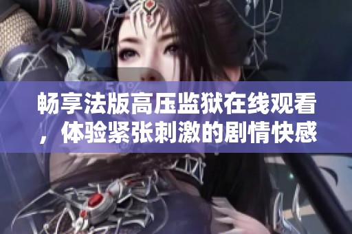 暢享法版高壓監(jiān)獄在線觀看，體驗(yàn)緊張刺激的劇情快感