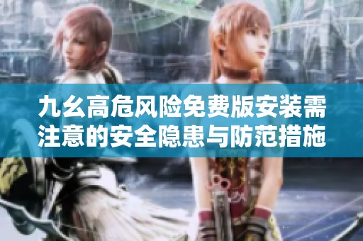 九幺高危風(fēng)險(xiǎn)免費(fèi)版安裝需注意的安全隱患與防范措施