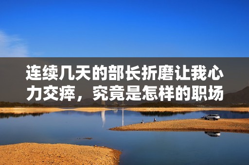 連續(xù)幾天的部長折磨讓我心力交瘁，究竟是怎樣的職場挑戰(zhàn)