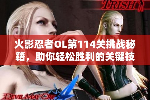 火影忍者OL第114關(guān)挑戰(zhàn)秘籍，助你輕松勝利的關(guān)鍵技巧揭秘