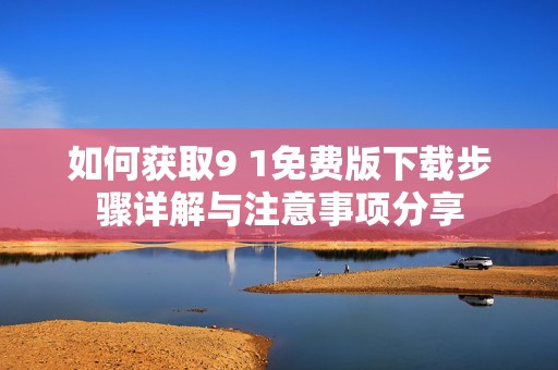 如何獲取9 1免費(fèi)版下載步驟詳解與注意事項(xiàng)分享