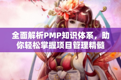 全面解析PMP知識體系，助你輕松掌握項目管理精髓
