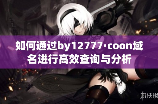 如何通過by12777·coon域名進(jìn)行高效查詢與分析 如何通過by12777·coon域名進(jìn)行高效查詢與分析