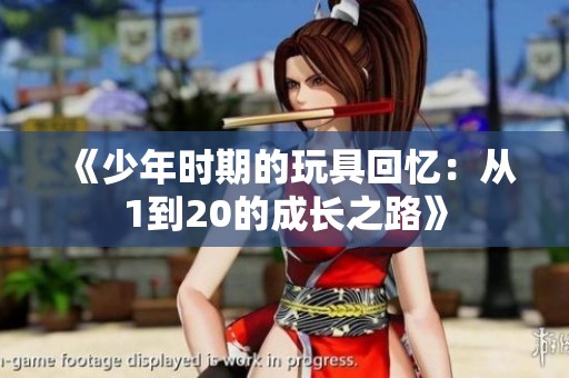 《少年時(shí)期的玩具回憶：從1到20的成長之路》