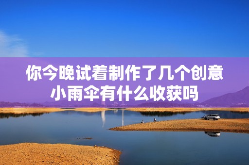 你今晚試著制作了幾個創(chuàng)意小雨傘有什么收獲嗎