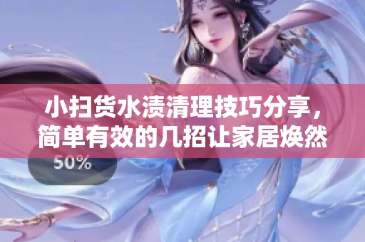小掃貨水漬清理技巧分享，簡(jiǎn)單有效的幾招讓家居煥然一新