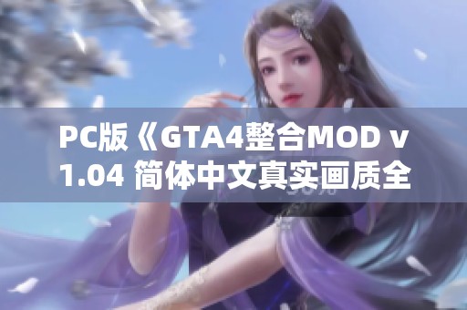 PC版《GTA4整合MOD v1.04 簡體中文真實畫質(zhì)全攻略》