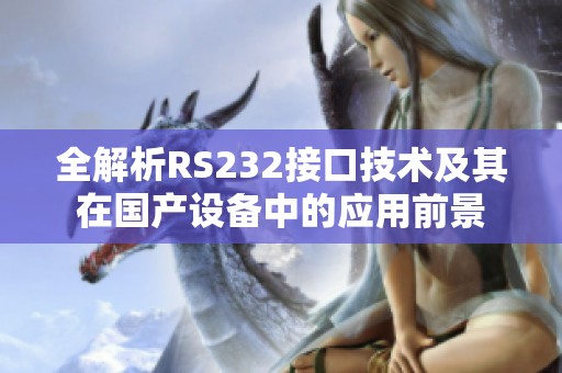 全解析RS232接口技術(shù)及其在國產(chǎn)設(shè)備中的應(yīng)用前景