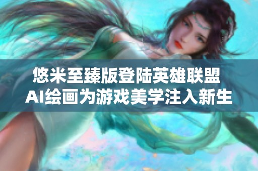 悠米至臻版登陸英雄聯(lián)盟 AI繪畫為游戲美學(xué)注入新生機(jī)