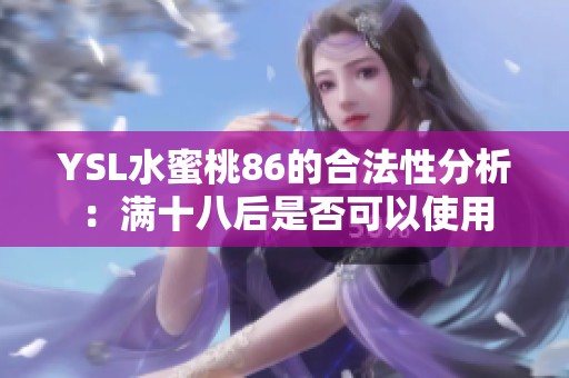 YSL水蜜桃86的合法性分析：滿十八后是否可以使用