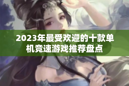2023年最受歡迎的十款單機(jī)競速游戲推薦盤點(diǎn)