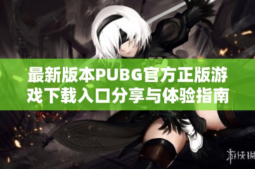 最新版本PUBG官方正版游戲下載入口分享與體驗(yàn)指南
