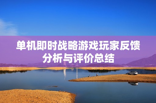 單機即時戰(zhàn)略游戲玩家反饋分析與評價總結(jié)