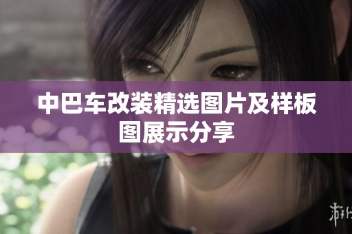 中巴車改裝精選圖片及樣板圖展示分享