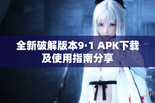 全新破解版本9·1 APK下載及使用指南分享