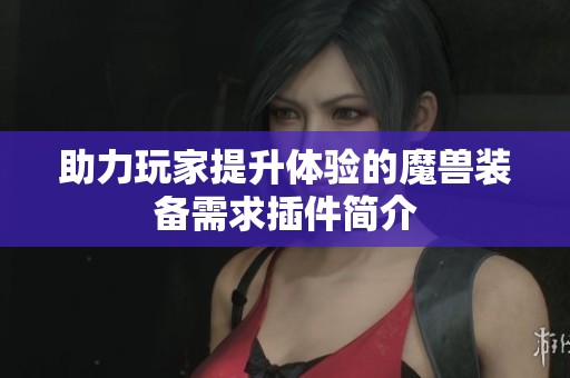 助力玩家提升體驗的魔獸裝備需求插件簡介