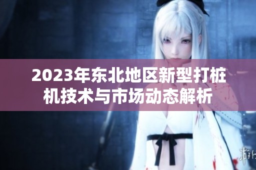 2023年東北地區(qū)新型打樁機(jī)技術(shù)與市場動態(tài)解析