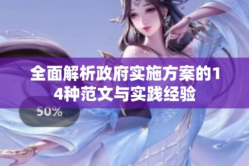 全面解析政府實(shí)施方案的14種范文與實(shí)踐經(jīng)驗(yàn)