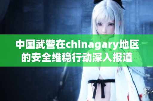 中國武警在chinagary地區(qū)的安全維穩(wěn)行動(dòng)深入報(bào)道