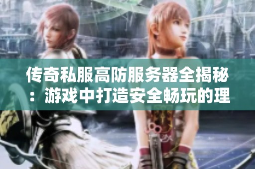傳奇私服高防服務(wù)器全揭秘：游戲中打造安全暢玩的理想環(huán)境