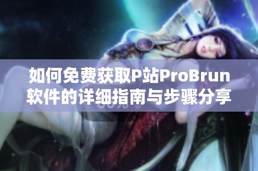 如何免費(fèi)獲取P站ProBrun軟件的詳細(xì)指南與步驟分享