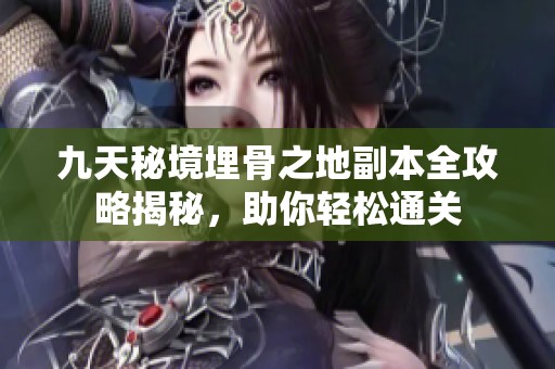 九天秘境埋骨之地副本全攻略揭秘，助你輕松通關(guān)