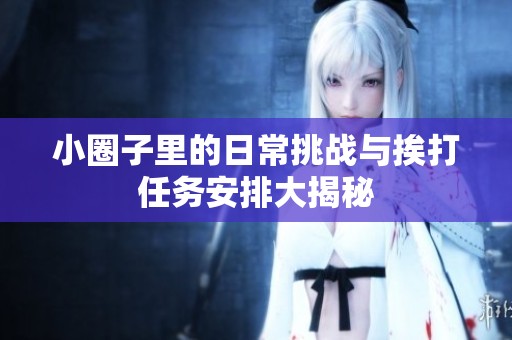 小圈子里的日常挑戰(zhàn)與挨打任務(wù)安排大揭秘