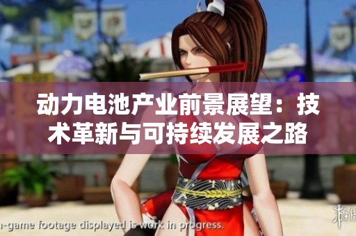 動(dòng)力電池產(chǎn)業(yè)前景展望：技術(shù)革新與可持續(xù)發(fā)展之路
