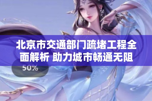 北京市交通部門疏堵工程全面解析 助力城市暢通無阻