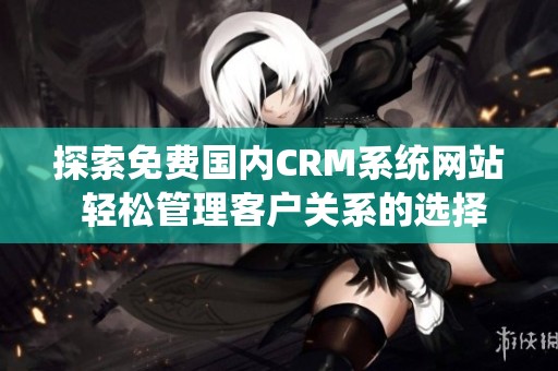 探索免費國內(nèi)CRM系統(tǒng)網(wǎng)站 輕松管理客戶關(guān)系的選擇