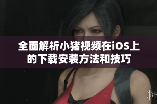 全面解析小豬視頻在iOS上的下載安裝方法和技巧