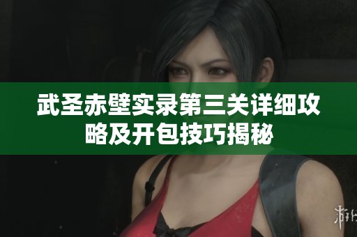 武圣赤壁實(shí)錄第三關(guān)詳細(xì)攻略及開包技巧揭秘