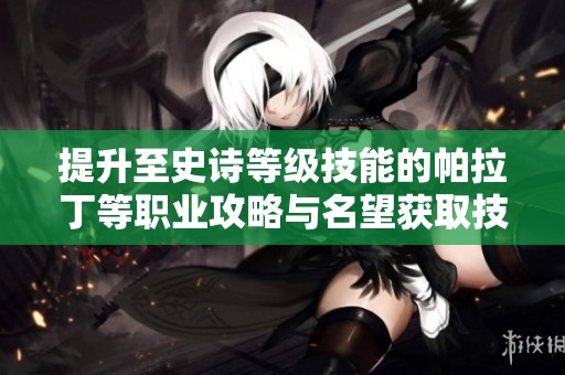 提升至史詩(shī)等級(jí)技能的帕拉丁等職業(yè)攻略與名望獲取技巧