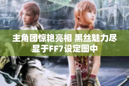 主角團驚艷亮相 黑絲魅力盡顯于FF7設(shè)定圖中