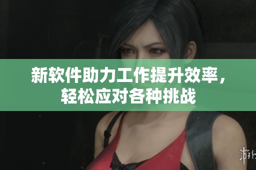 新軟件助力工作提升效率，輕松應(yīng)對(duì)各種挑戰(zhàn)