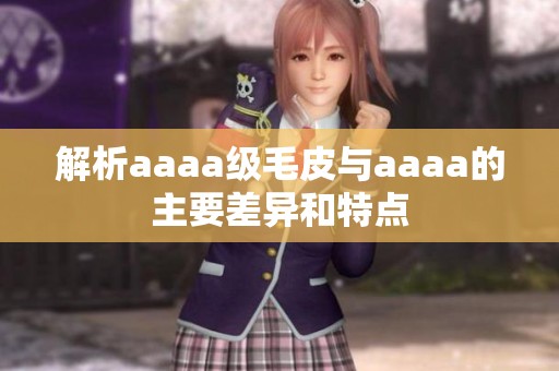 解析aaaa級(jí)毛皮與aaaa的主要差異和特點(diǎn)