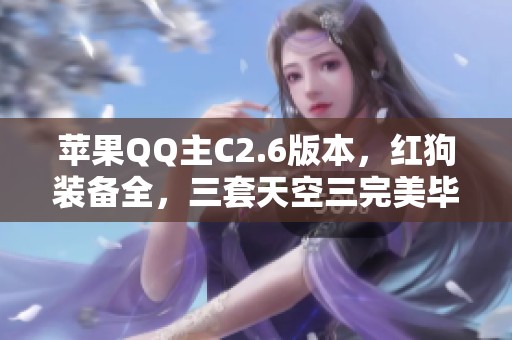 蘋果QQ主C2.6版本，紅狗裝備全，三套天空三完美畢業(yè)，七角色滿級可重置體驗