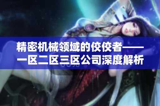 精密機(jī)械領(lǐng)域的佼佼者——一區(qū)二區(qū)三區(qū)公司深度解析