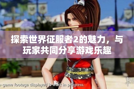 探索世界征服者2的魅力，與玩家共同分享游戲樂(lè)趣