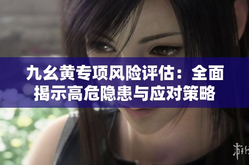 九幺黃專項(xiàng)風(fēng)險(xiǎn)評估：全面揭示高危隱患與應(yīng)對策略