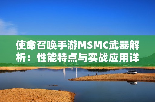 使命召喚手游MSMC武器解析：性能特點(diǎn)與實(shí)戰(zhàn)應(yīng)用詳解
