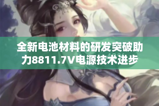 全新電池材料的研發(fā)突破助力8811.7V電源技術(shù)進步